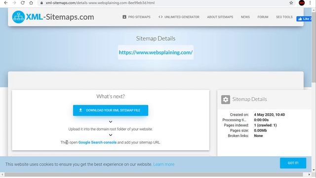 How To Submit A Sitemap.XML File To Google Search Console - How To Generate A Sitemap.XML смотреть онлайн