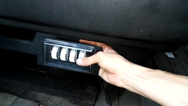 Линзовые LED противотуманки на 2109. Установка. смотреть онлайн