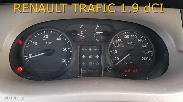 RENAULT TRAFIC 1.9 dCI смотреть онлайн