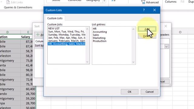 Sort your Excel sheet by a custom list смотреть онлайн