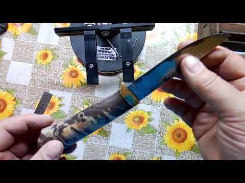 Заточка. Нож. Оружейная Кузница "Три Богатыря". Алмазы. Профиль от TSPROF. Часть 1. смотреть онлайн