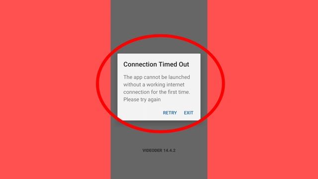 How To Fix Connection Timed Out Problem Solve Videoder app in Mobile смотреть онлайн