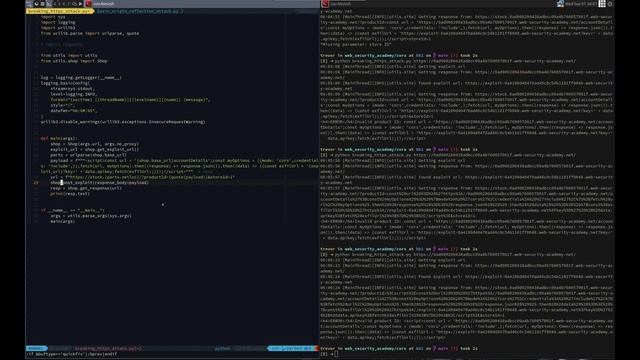 Web Security Academy | CORS | 3 - CORS Vulnerability with Trusted Insecure Protocols смотреть онлайн