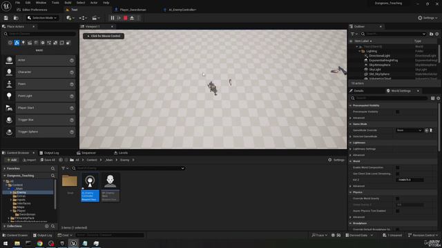 3. Apply the AI Controller to the Enemy смотреть онлайн