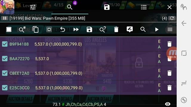 How To Hack Bid Wars: Pawn Empire with GameGuardian(Root) смотреть онлайн