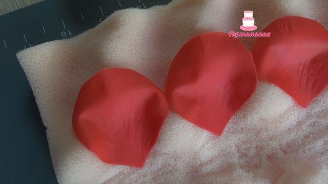 Роза из шёлковой гибкой мастики/Flexible sugar fondant rose/Rosa de fondant de azúcar flexible смотреть онлайн