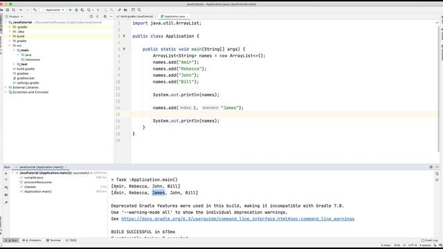 ArrayList | Java Tutorials For Beginners смотреть онлайн
