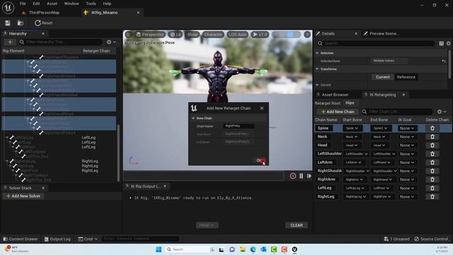 Retarget Animations: Mixamo to Metahuman Unreal Engine 5 Tutorial #beginnerfriendly #unrealtutorial смотреть онлайн