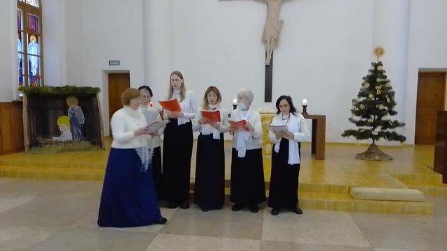 Виступ хору у кірхи Св. Катерини 25.12.20 смотреть онлайн