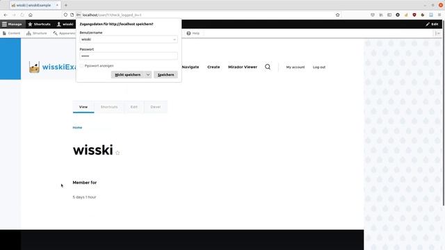 Run a Docker container with a WissKI example смотреть онлайн