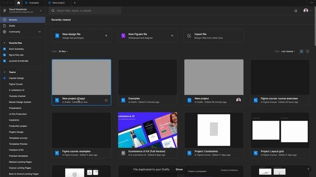 Figma 2023 For Beginners: Part 18 - Step-by-Step Guide To Files Management