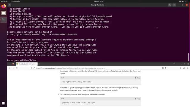 Installing SQL Server on Linux смотреть онлайн