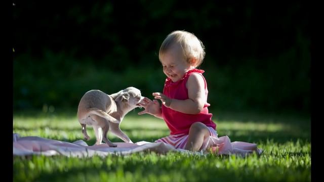 Лучшая подборка фото ,, Дети и зверюшки ,, смотреть онлайн