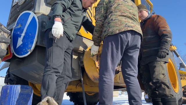 Китайский автогрейдер. Поломка за поломкой. смотреть онлайн