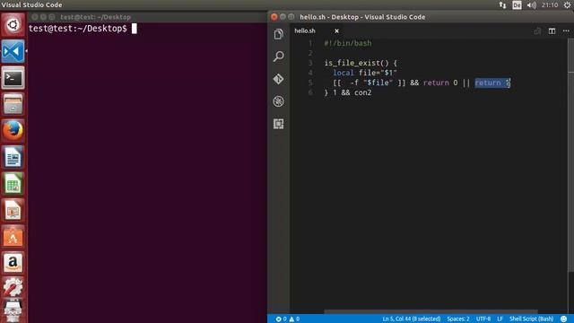 Shell Scripting Tutorial for Beginners - Function Example смотреть онлайн