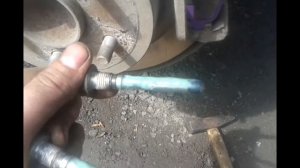 замена тормозных колодок ниссан (часть 2) задние