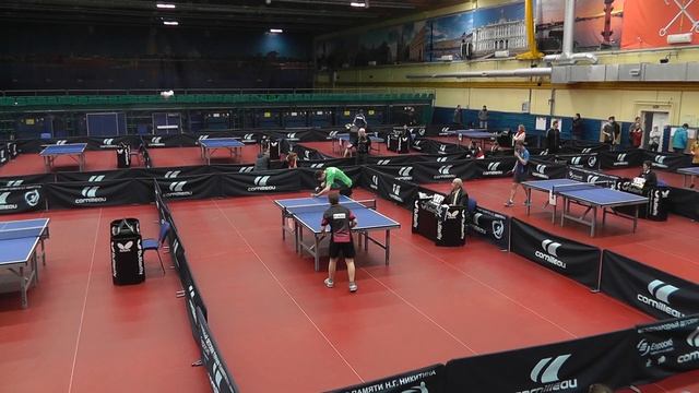 ФНТР Соловьев К. (477) - Ильин А. (545) 1/4 финала ЛЧ СПб по настольному теннису 11.01.2020 смотреть онлайн