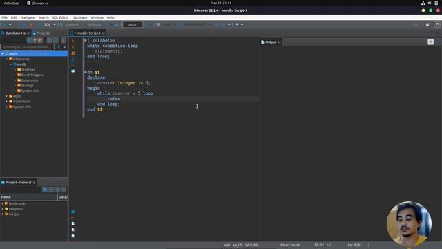 POSTGRESQL TUTORIAL #76 WHILE LOOP смотреть онлайн