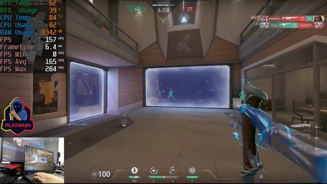 Lenovo Gaming LOQ 15IRH8 Intel i5 12Gen RTX 2050 4GB 144 Hz Valorant How many FPS? смотреть онлайн