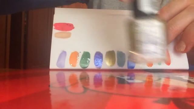 АСМР Моя коллекция лаков / ASMR My Nailpolish Collection