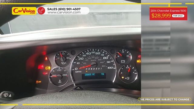 2014 Chevrolet Express 1500 BACK-UP CAMERA | #Carvision смотреть онлайн