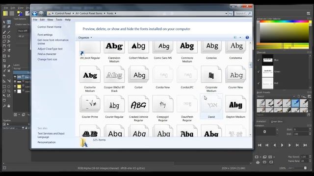 Krita Tutorial - Text Tool and How to Add New Fonts by VscorpianC смотреть онлайн