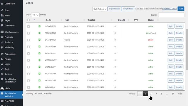 Serial Code Validator Intro Wordpress Plugin for Serials and Tickets смотреть онлайн