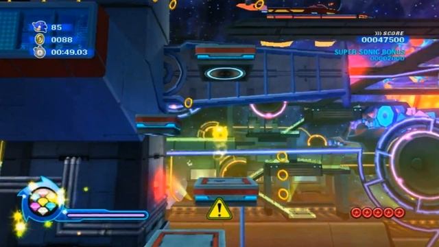 Sonic Colors (Wii): Starlight Carnival - Act 5 - Super Sonic - Speed Run (1:22.33) смотреть онлайн