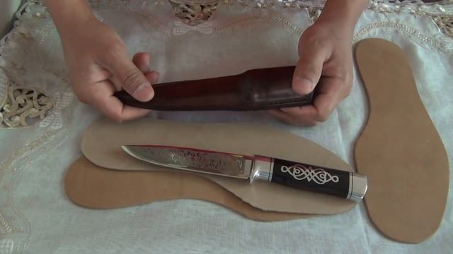 НОЖНЫ КОЖАНЫЕ ДЛЯ НОЖА АЖУР смотреть онлайн