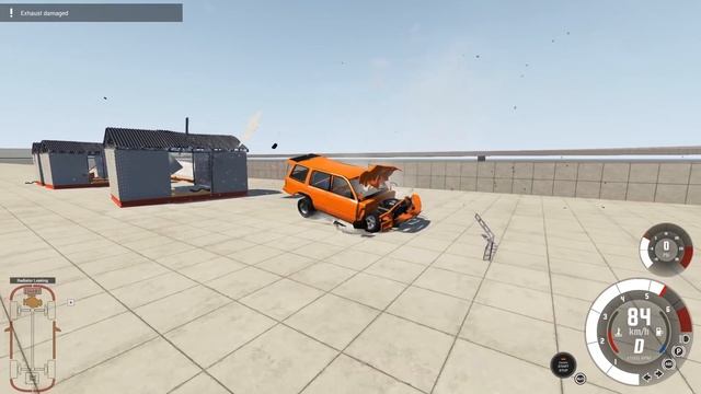 ПОПРОСИЛИ СНЕСТИ ДОМА! КЛАУД: ЧО!? О_о | BeamNG.drive смотреть онлайн