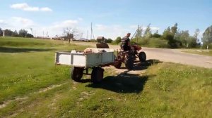 Мотоблок мтз с адаптером