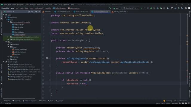 Fetching Movies List From API using Volley Library in Android Studio (2021) смотреть онлайн
