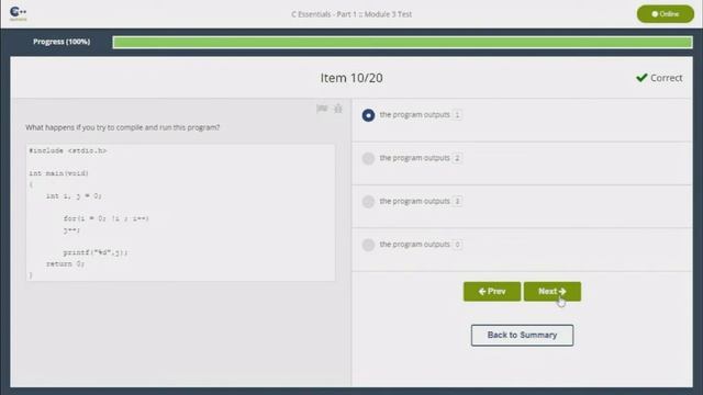 cisco programming essentials in c module 3 test answers|| C Essential part 1 module 3 test @Cisco смотреть онлайн