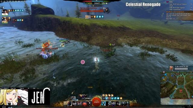 GW2 - WvW Renegade - Guild Wars 2 Build - Revenant Gameplay End of Dragons смотреть онлайн