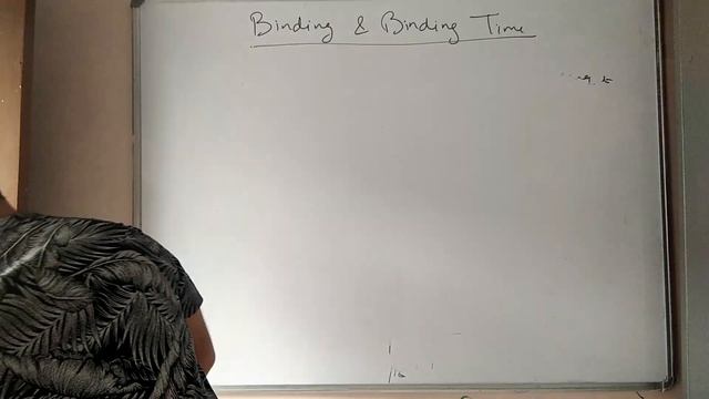 Principles of programming languages : Binding and binding time смотреть онлайн