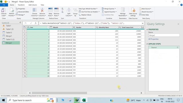 Another Power Query solution смотреть онлайн