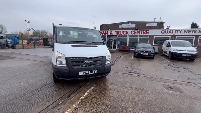 2013/63 Reg FORD TRANSIT 350 2.2 TDCI 125ps MWB SINGLE CAB TIPPER смотреть онлайн