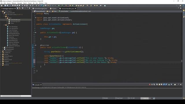 How to Make Point and Click Adventure Game in Java Part 3 смотреть онлайн