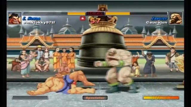 Super Street Fighter II Turbo HD Remix - XBLA - sunkjokky87tf (E. Honda) VS. Caucajun (Zangief) смотреть онлайн
