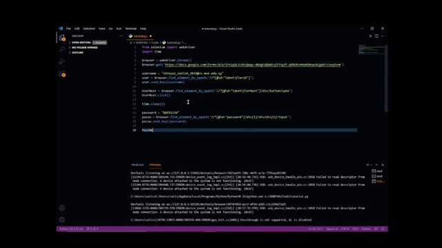Google Form Automation with Python смотреть онлайн