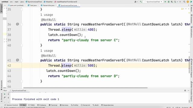 Count Down Latches in Java смотреть онлайн
