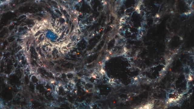 Телескоп Джеймс Уэбб галактика призрак NGC 7496 и NGC 628 смотреть онлайн