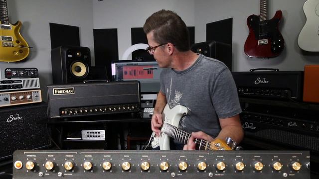 Friedman BE 100 Deluxe 3-Channel 100 Watt Tube Amp. Demo Video by Shawn Tubbs смотреть онлайн