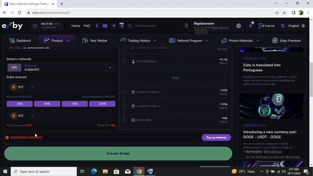 Exby Arbitrage Trading - Get Free BTC instantly, Easy Way To Earn Daily Profits On Arbitrage Market смотреть онлайн