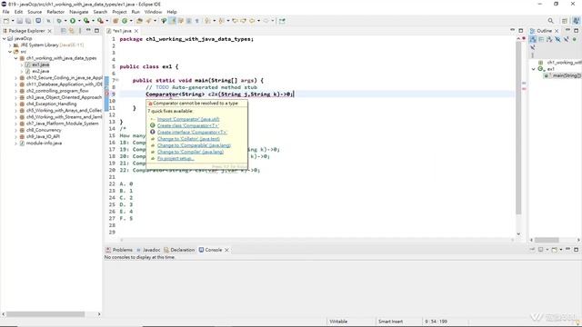 練習題(1) 【Java EE 11 819認證考試解題技巧】 смотреть онлайн