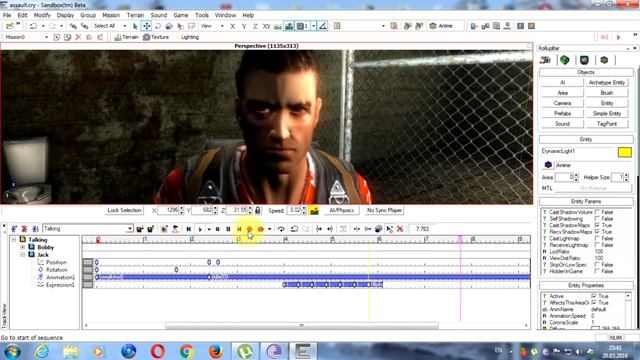 Far Cry SandBox Editor - Урок №74 / 2 - Персонажная анимация. Анимация и озвучивание фразы Джека. смотреть онлайн