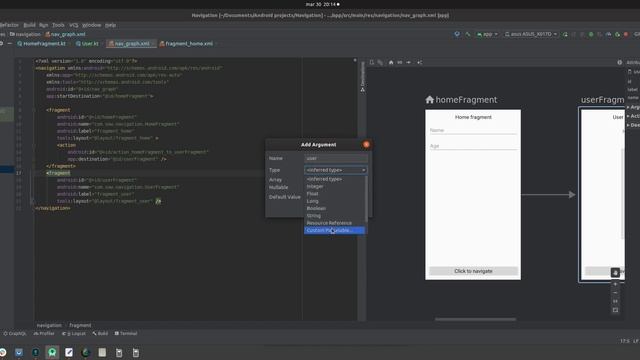 Navigation #06 - Navegando e enviando objetos com Safe Args смотреть онлайн