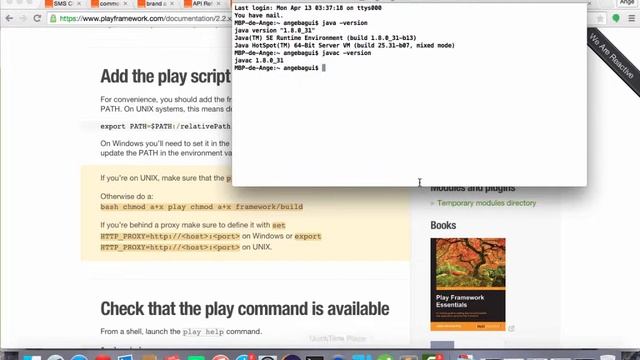 #2 Installation de Play Framework 2 2 6 [720pHD] смотреть онлайн