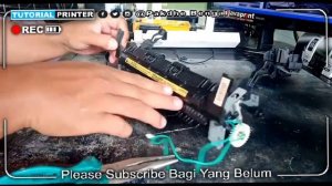 HP Laserjet Pro MFP M125a Error E0 Fuser Film Dan Fuser Roller Sobek