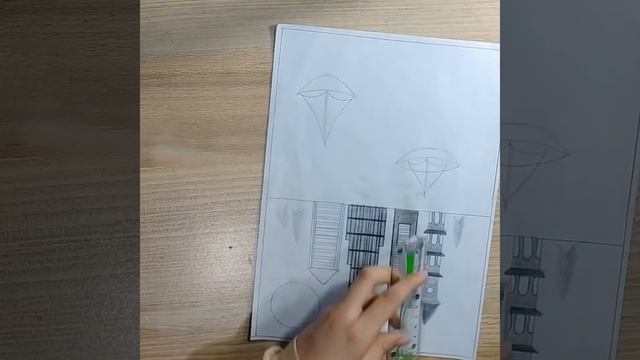 how to draw building with ship on the sea sketch for beginners step by step | easy pencil sketch | смотреть онлайн